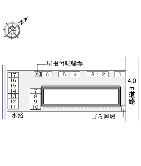 四日市市松寺２丁目 月極駐車場